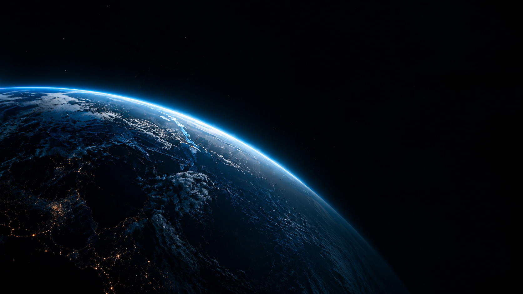 Earth horizon background
