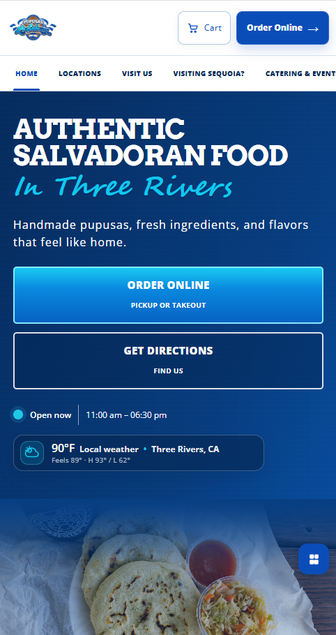 Pupusas La Sabrosa mobile preview